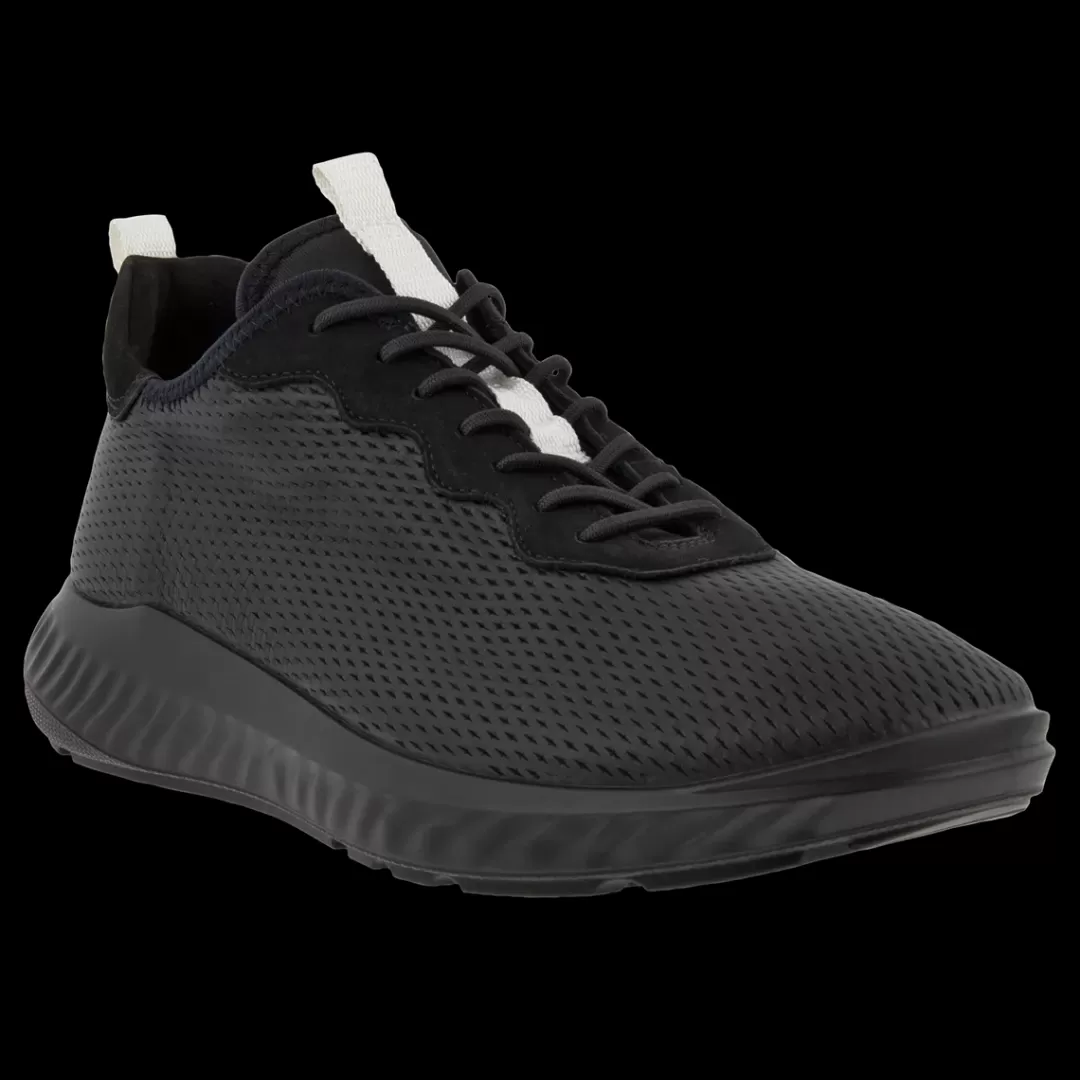 New ECCO Ath-1Fm Black Black White Sort