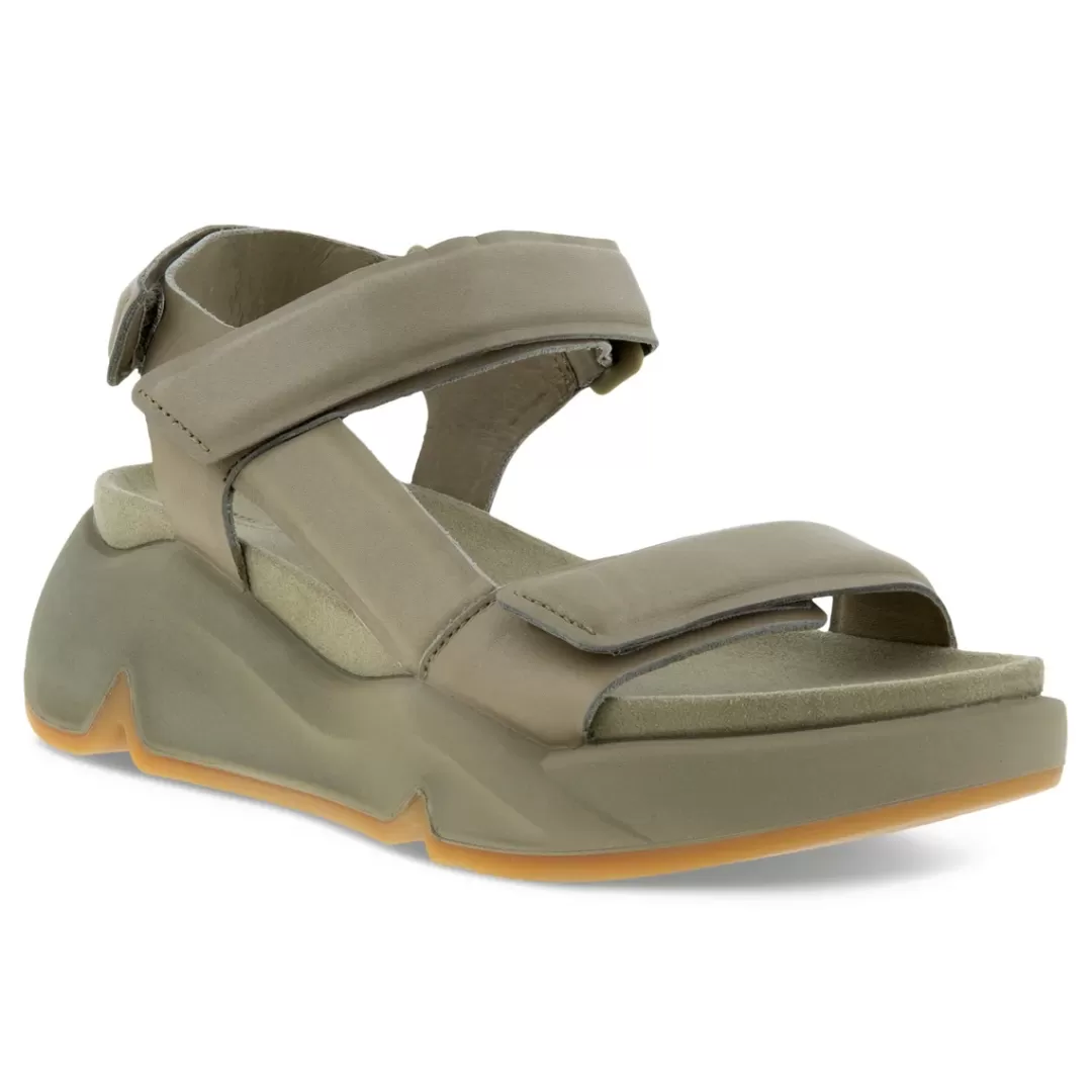 Online ECCO Chunky Sandal Sage Gron