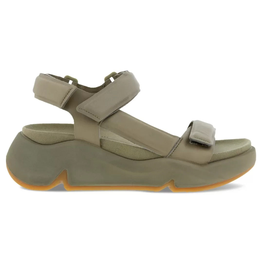 Online ECCO Chunky Sandal Sage Gron