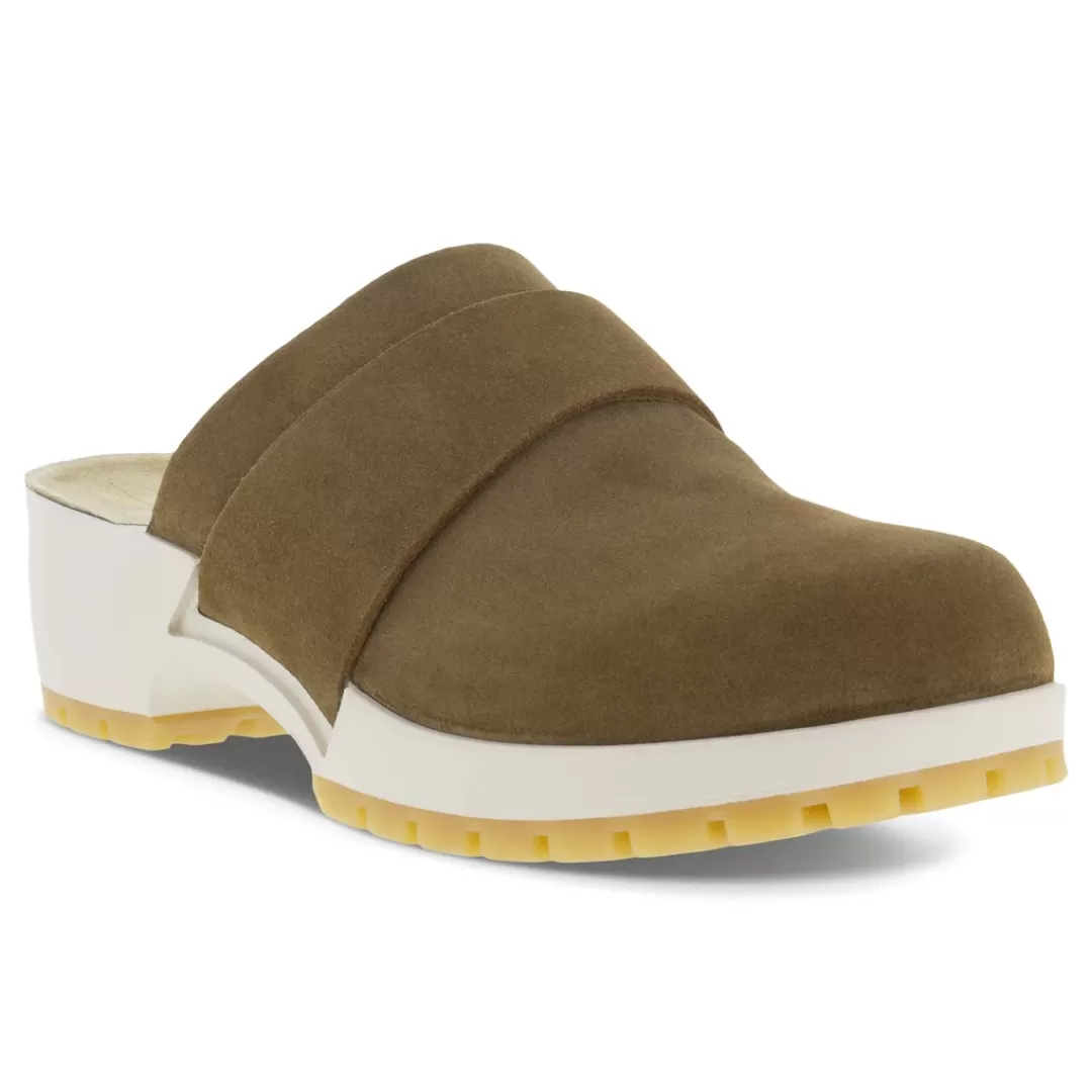 Cheap ECCO Comfort Clog Camel Brun