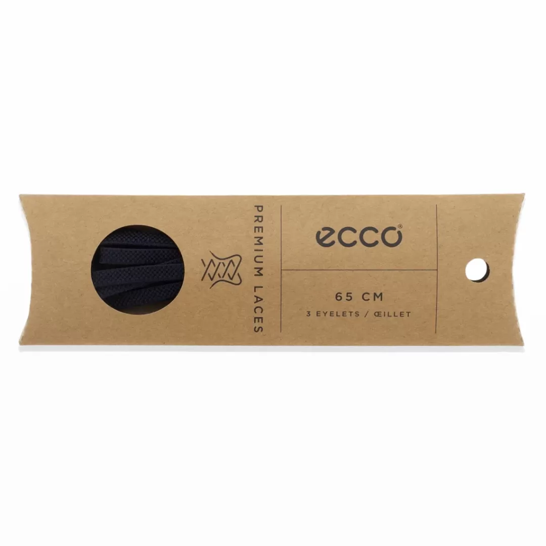 Shop ECCO Elastic Flat Laces Bla