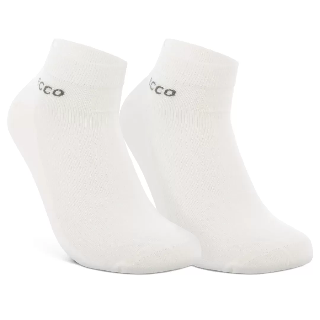 Discount ECCO Longlife Low Cut 2-Pack Hvid