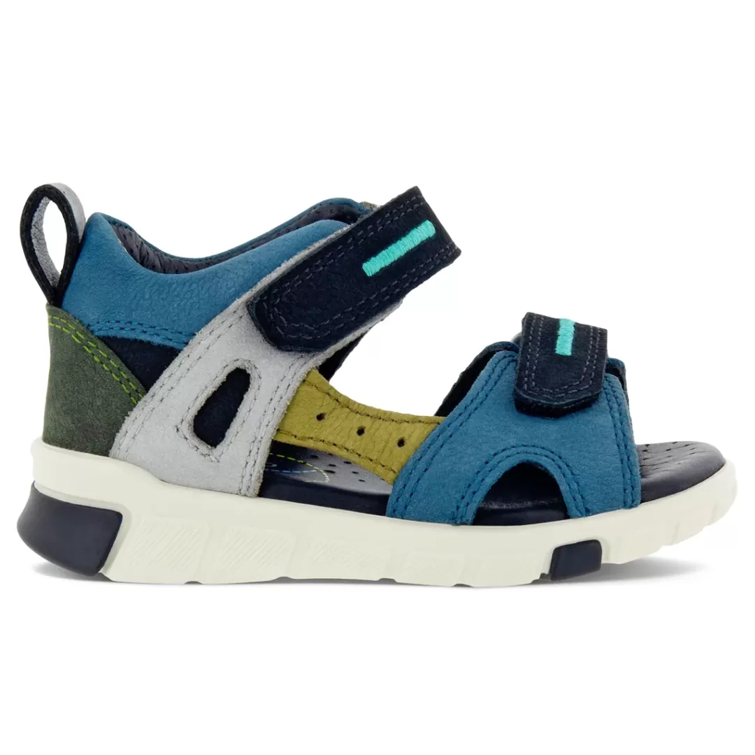 Hot ECCO Mini Stride Sandal Bla / Gra