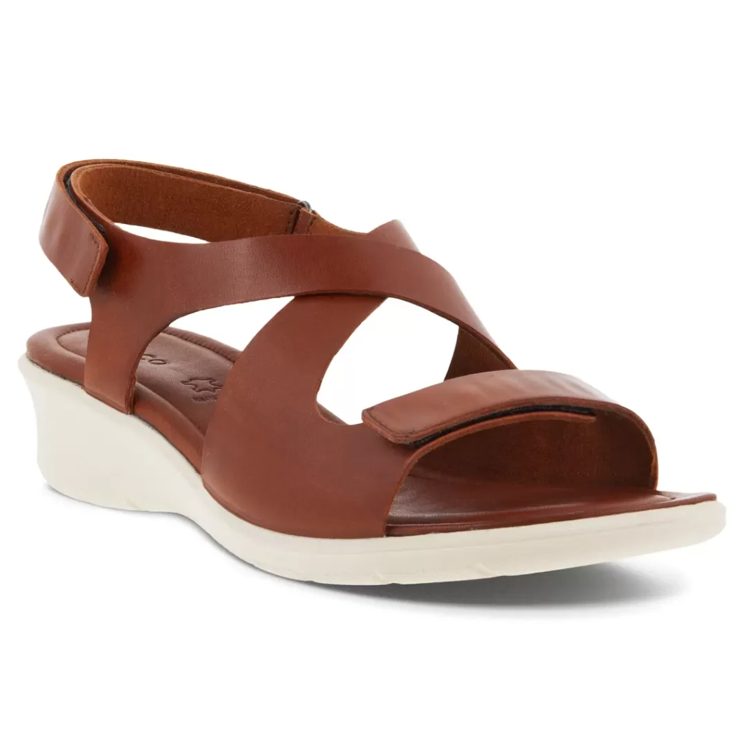 Fashion ECCO Felicia Sandal Cognac Palermo V3 Brun