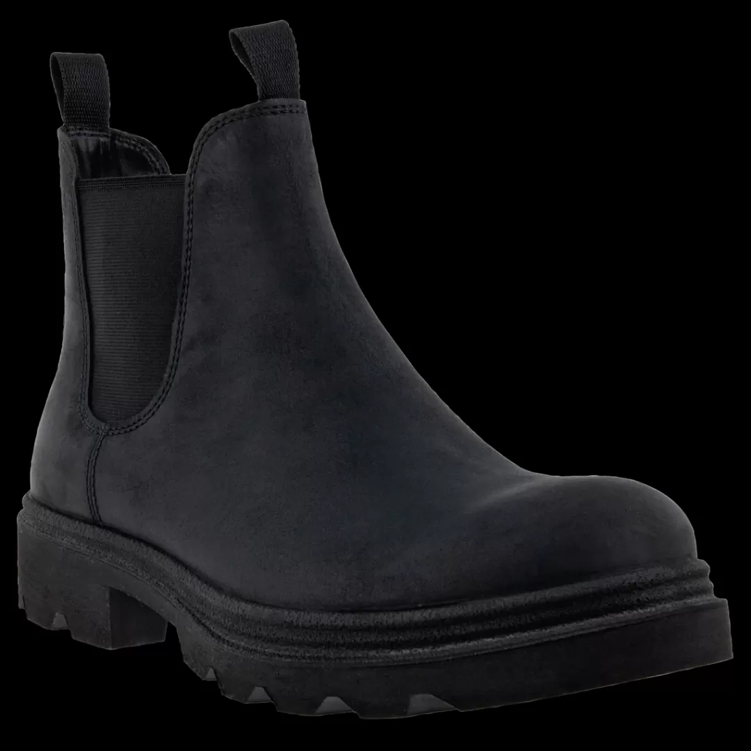 Sale ECCO Grainer M Black Ust Oil Nubuck Sort