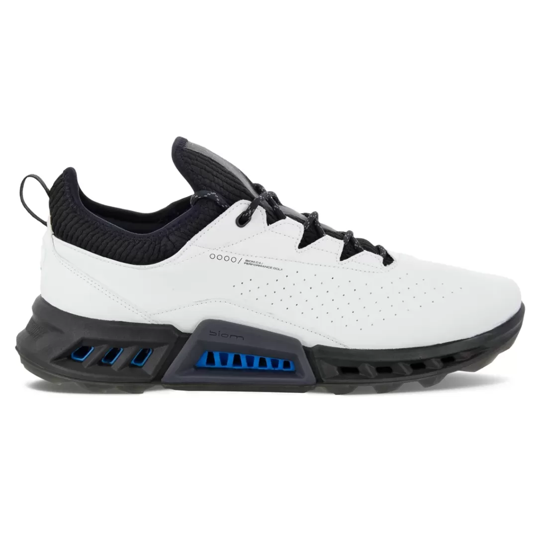 Cheap ECCO M Golf Biom C4 White Black Ust Dritton Hvid