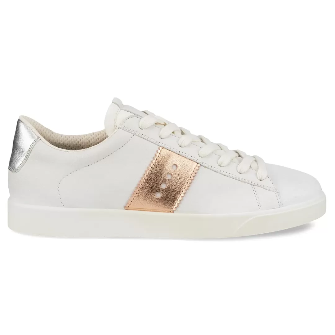 Shop ECCO Street Lite W White Ham Bronze Pure Silv Hvid