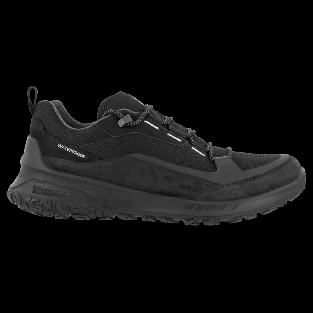 Clearance ECCO Ult-Trn M Black Black Ust Oil Nubuck Tex Sort