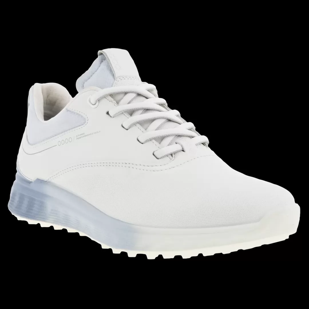 Outlet ECCO W Golf S-Three White Dusty Blue Air Hvid